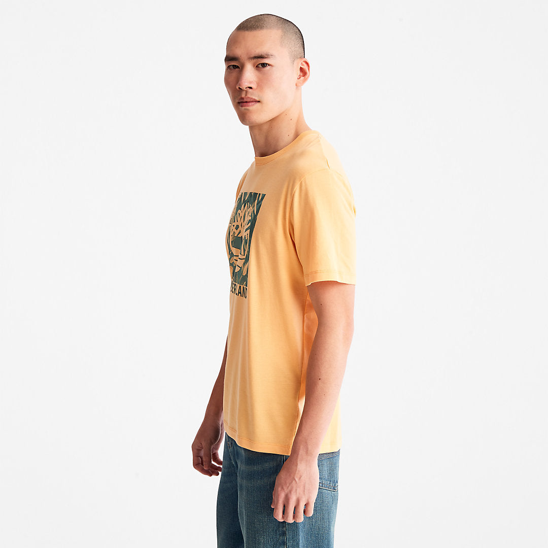 Refibra™ Graphic T-Shirt for Men in Orange Timberland On Sale