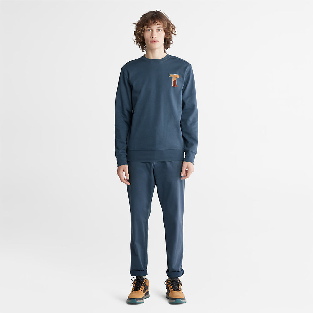 Sweatshirt with TimberFresh™ Technology for Men in Blue Timberland For Sale