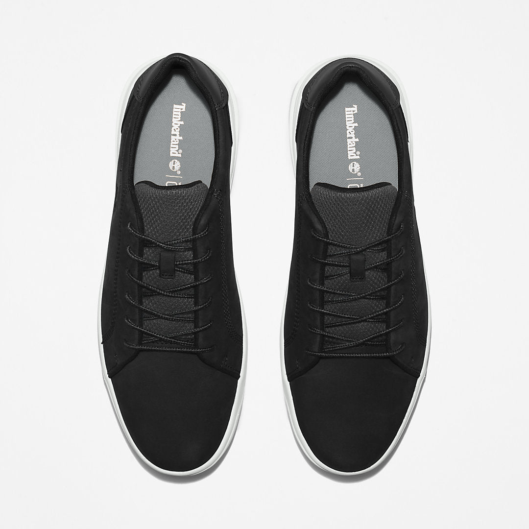 Seneca Bay Leather Trainer for Men in Black Timberland Discount