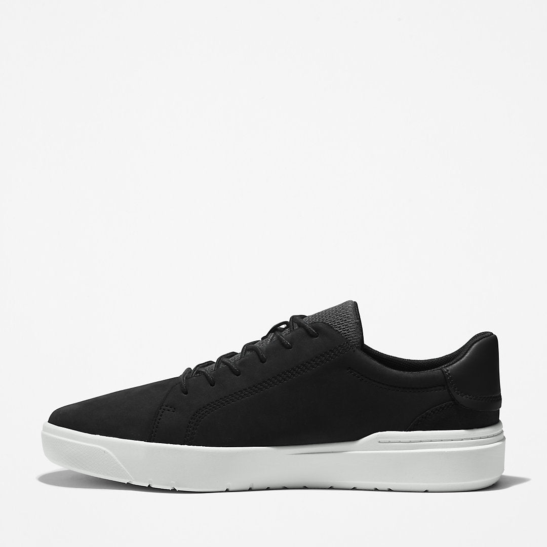 Seneca Bay Leather Trainer for Men in Black Timberland Discount
