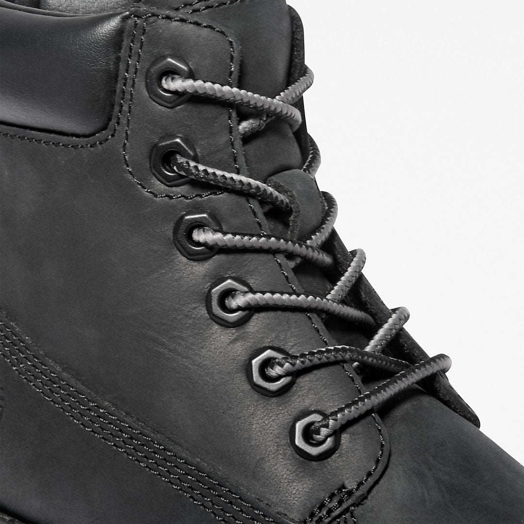 Courma 6 Inch Side-Zip Boot for Youth in Black Timberland Online