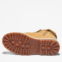 Courma 6 Inch Side-Zip Boot for Youth in Yellow Timberland Sale