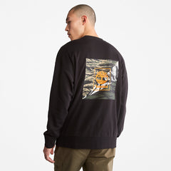 Year of the Tiger Sweatshirt for Men in Black Timberland Sale