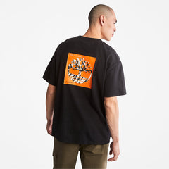 Year of the Tiger T-Shirt for Men in Black Timberland On Sale