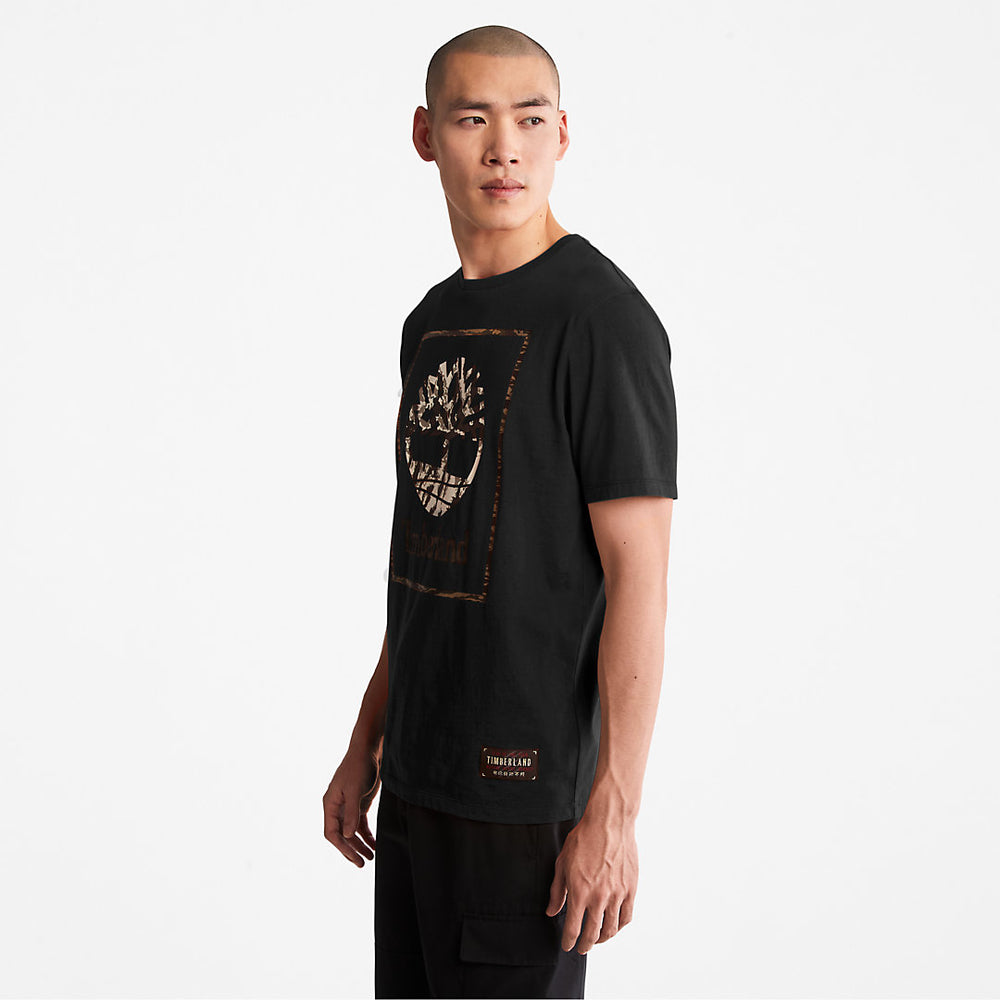 Year of the Tiger T-Shirt for Men in Black Timberland Outlet