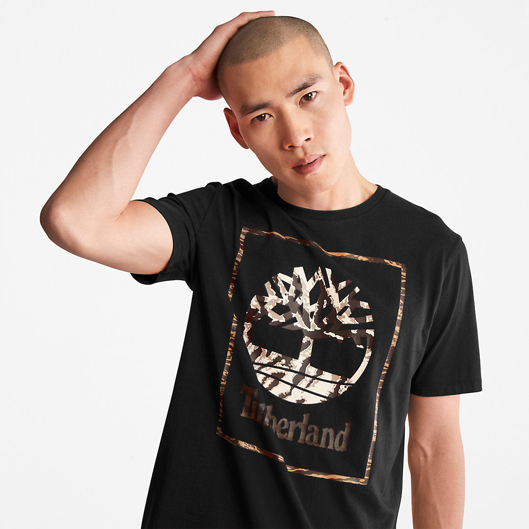 Year of the Tiger T-Shirt for Men in Black Timberland Outlet