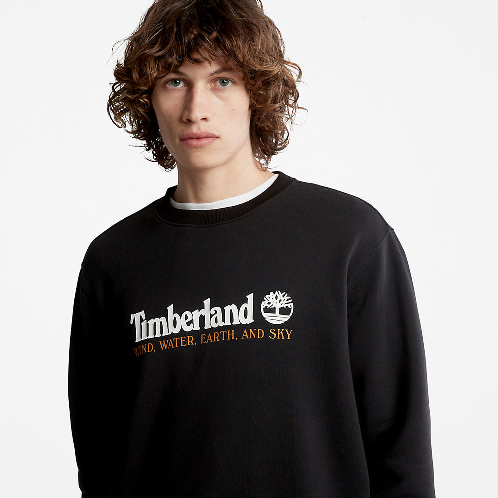 Wind, Water, Earth and Sky™ Sweatshirt for Men in Black Timberland US