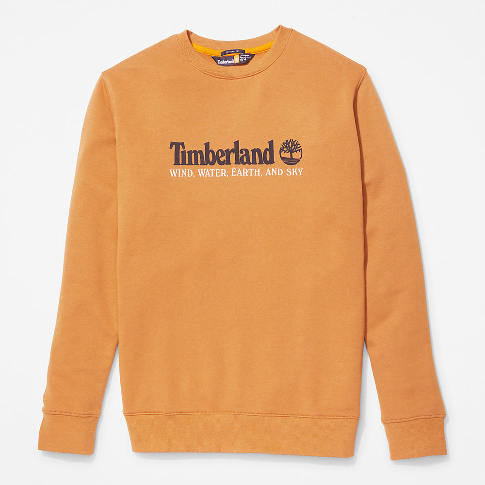 Wind, Water, Earth and Sky™ Sweatshirt for Men in Yellow Timberland Outlet