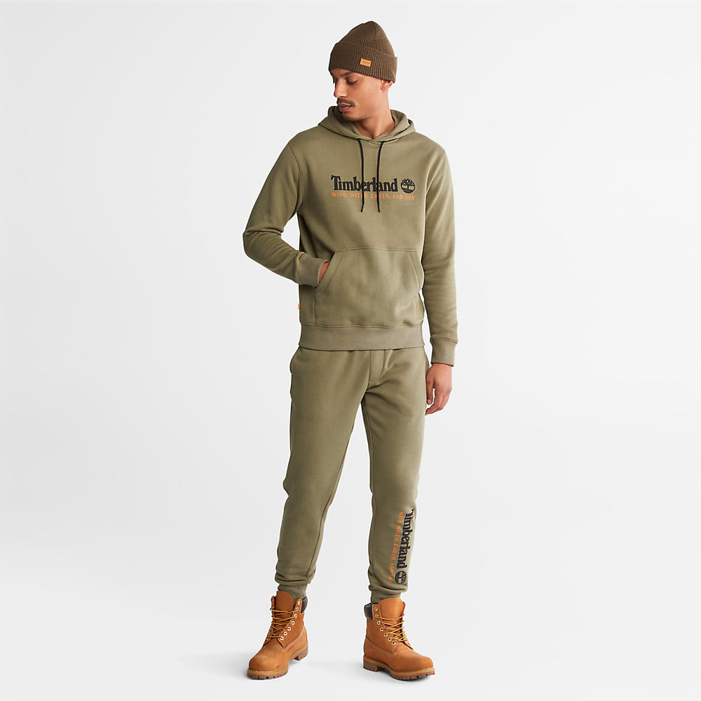 Wind, Water, Earth and Sky™ Hoodie for Men in Green Timberland Outlet