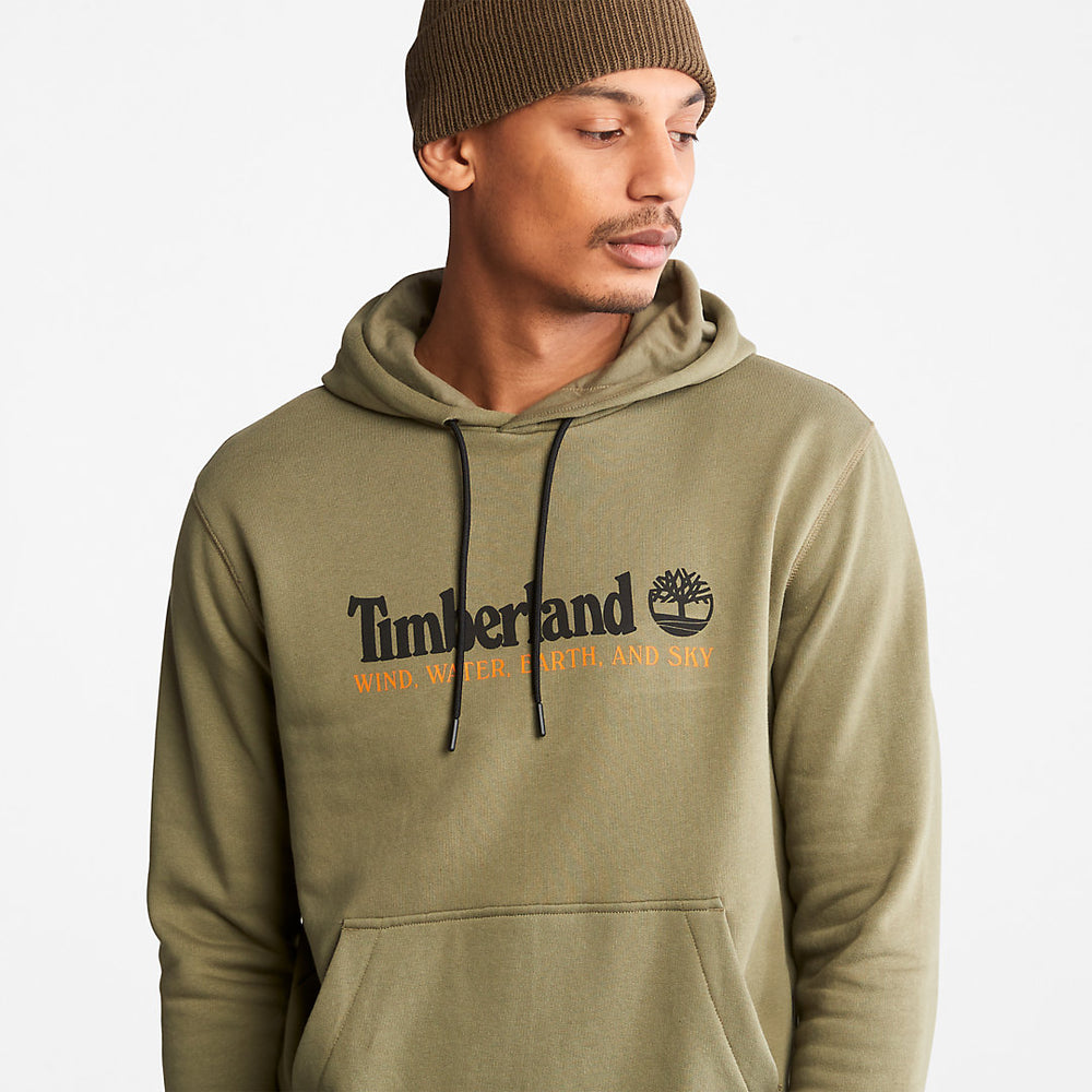 Wind, Water, Earth and Sky™ Hoodie for Men in Green Timberland Outlet