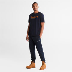 Wind, Water, Earth and Sky™ T-Shirt for Men in Navy Timberland Sale