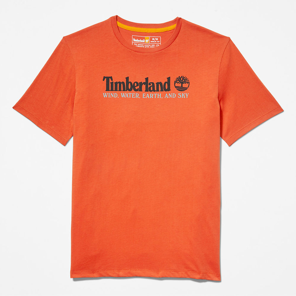 Wind, Water, Earth and Sky™ T-Shirt for Men in Orange Timberland US
