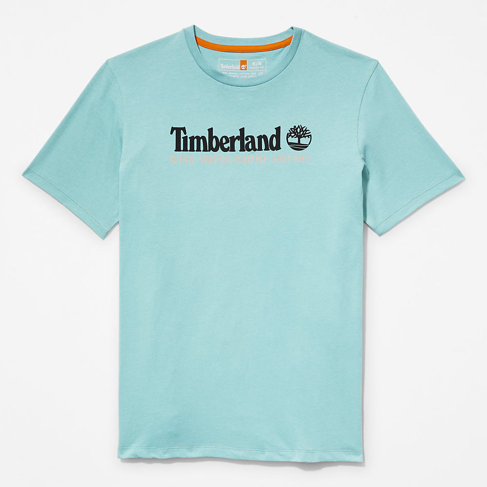 Wind, Water, Earth and Sky™ T-Shirt for Men in Green Timberland On Sale