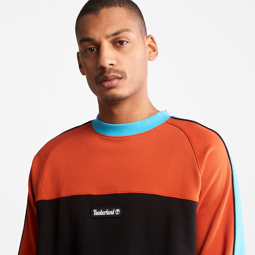 Outdoor Archive Sweatshirt for Men in Orange Timberland On Sale