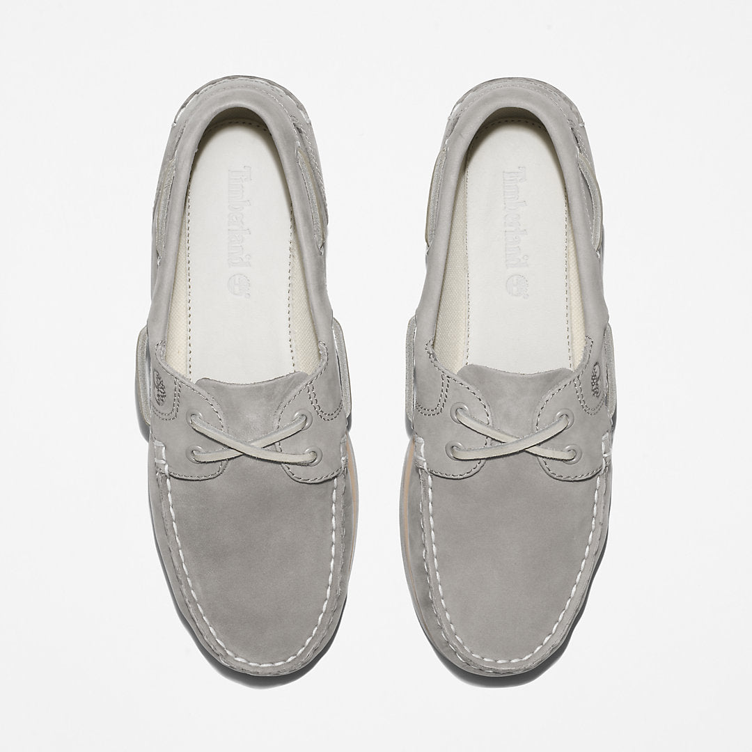 Timberland® Classic 2-Eye Boat Shoe for Women in Grey Timberland Outlet