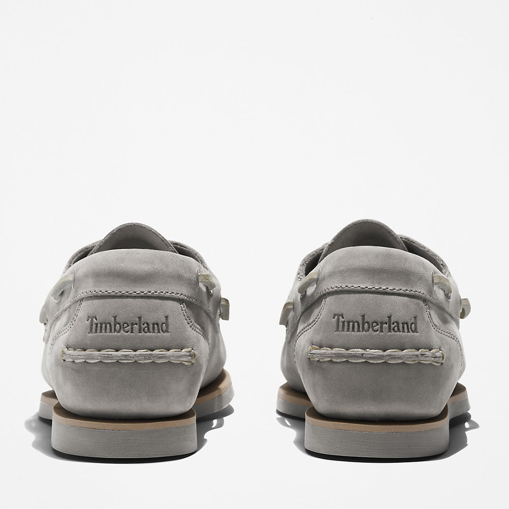 Timberland® Classic 2-Eye Boat Shoe for Women in Grey Timberland Outlet