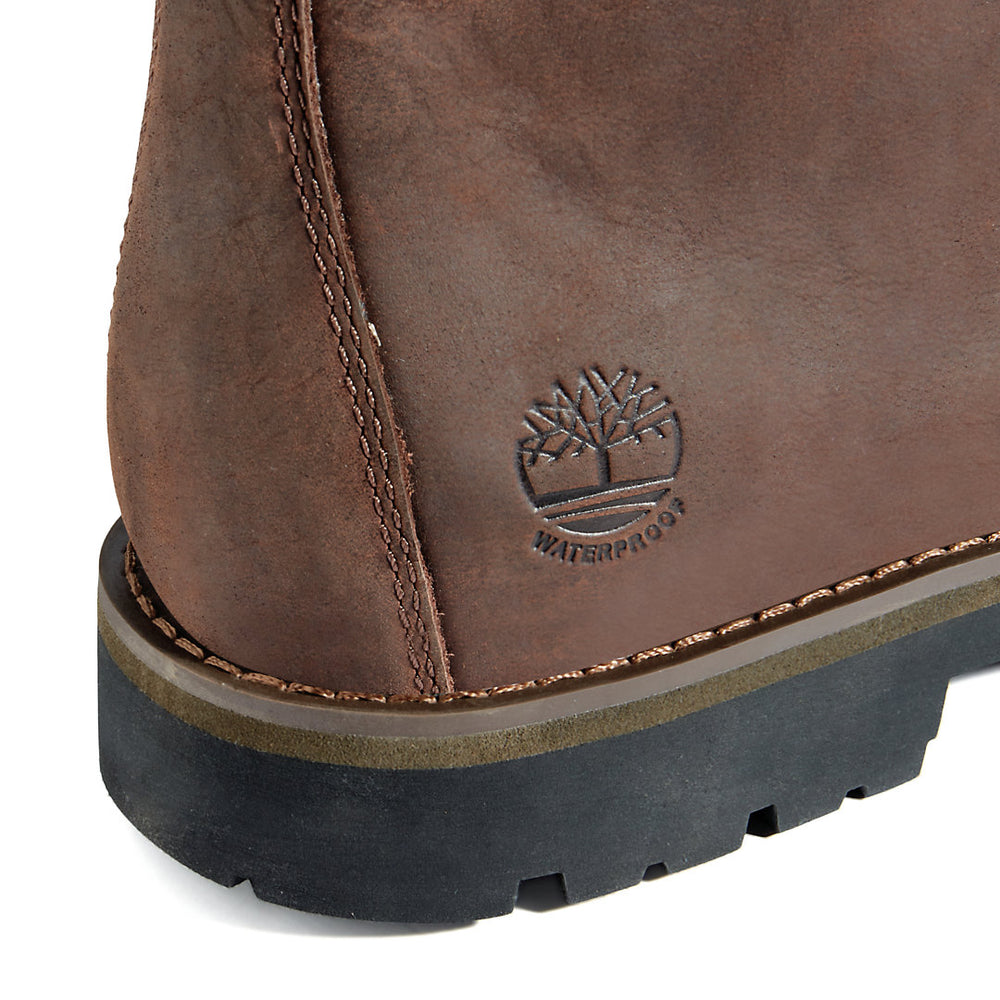 Alden Brook Side-Zip Boot for Men in Dark Brown Timberland Sale