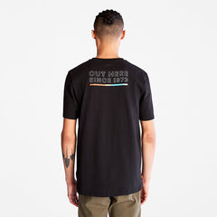 Outdoor Archive T-Shirt for Men in Black Timberland Discount