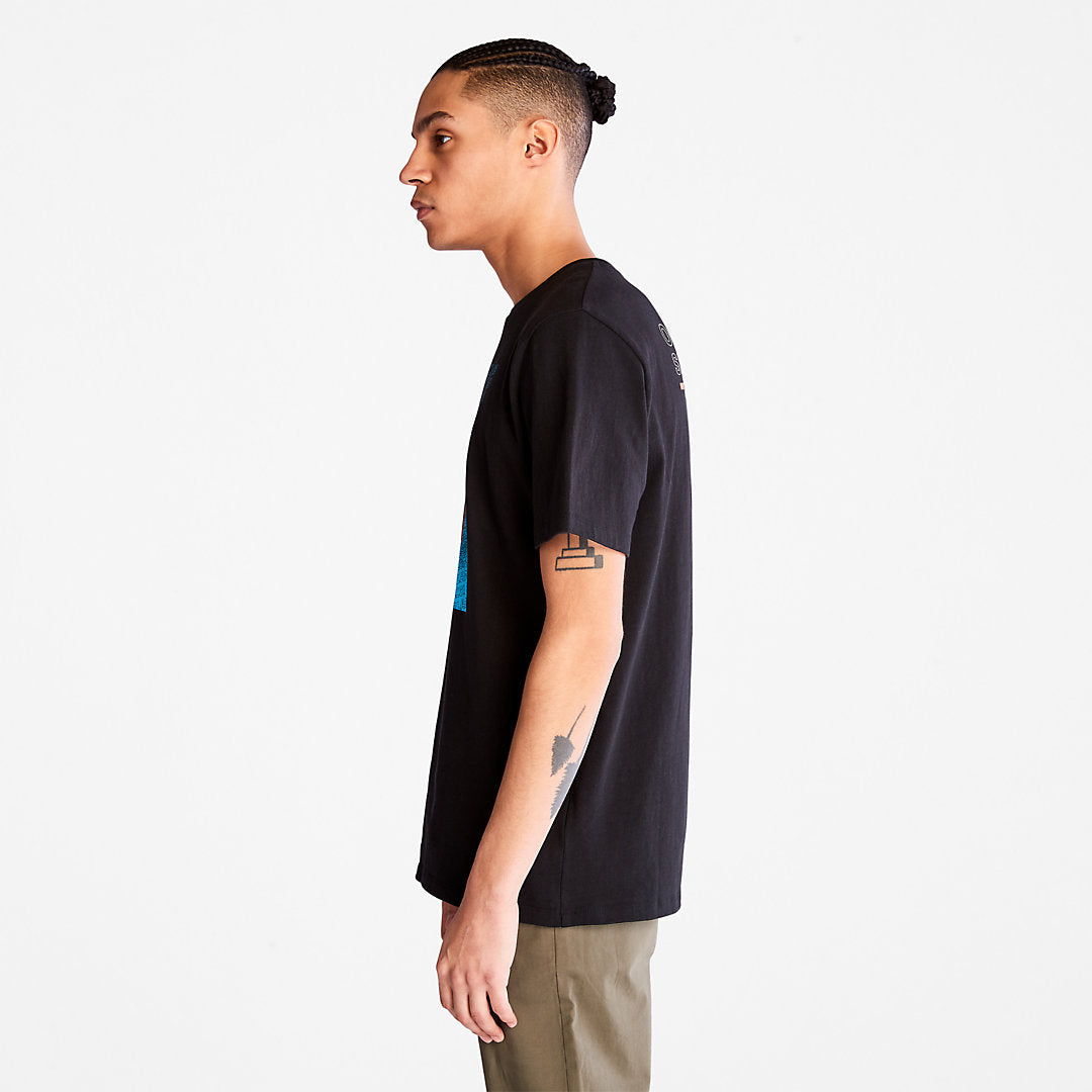 Outdoor Archive T-Shirt for Men in Black Timberland Discount