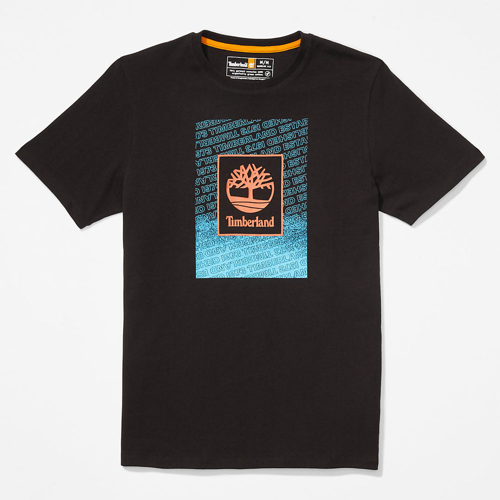 Outdoor Archive T-Shirt for Men in Black Timberland Discount