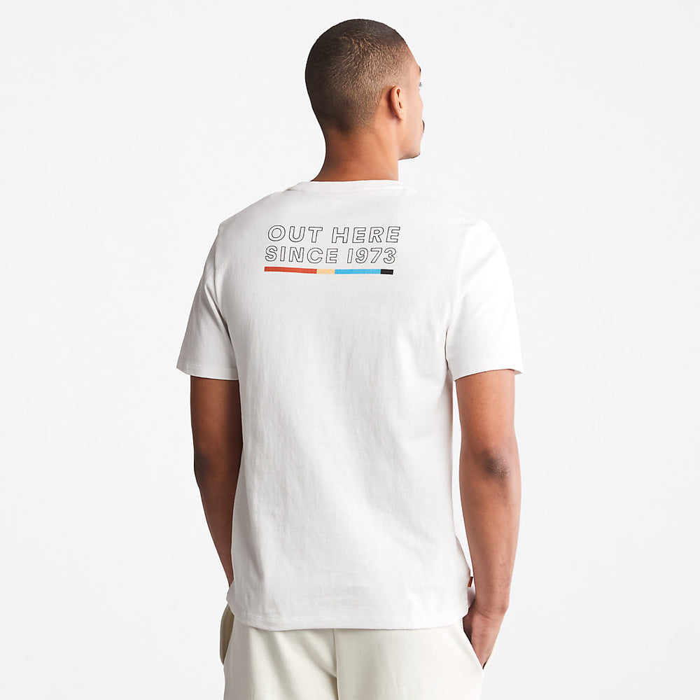 Outdoor Archive T-Shirt for Men in White Timberland US