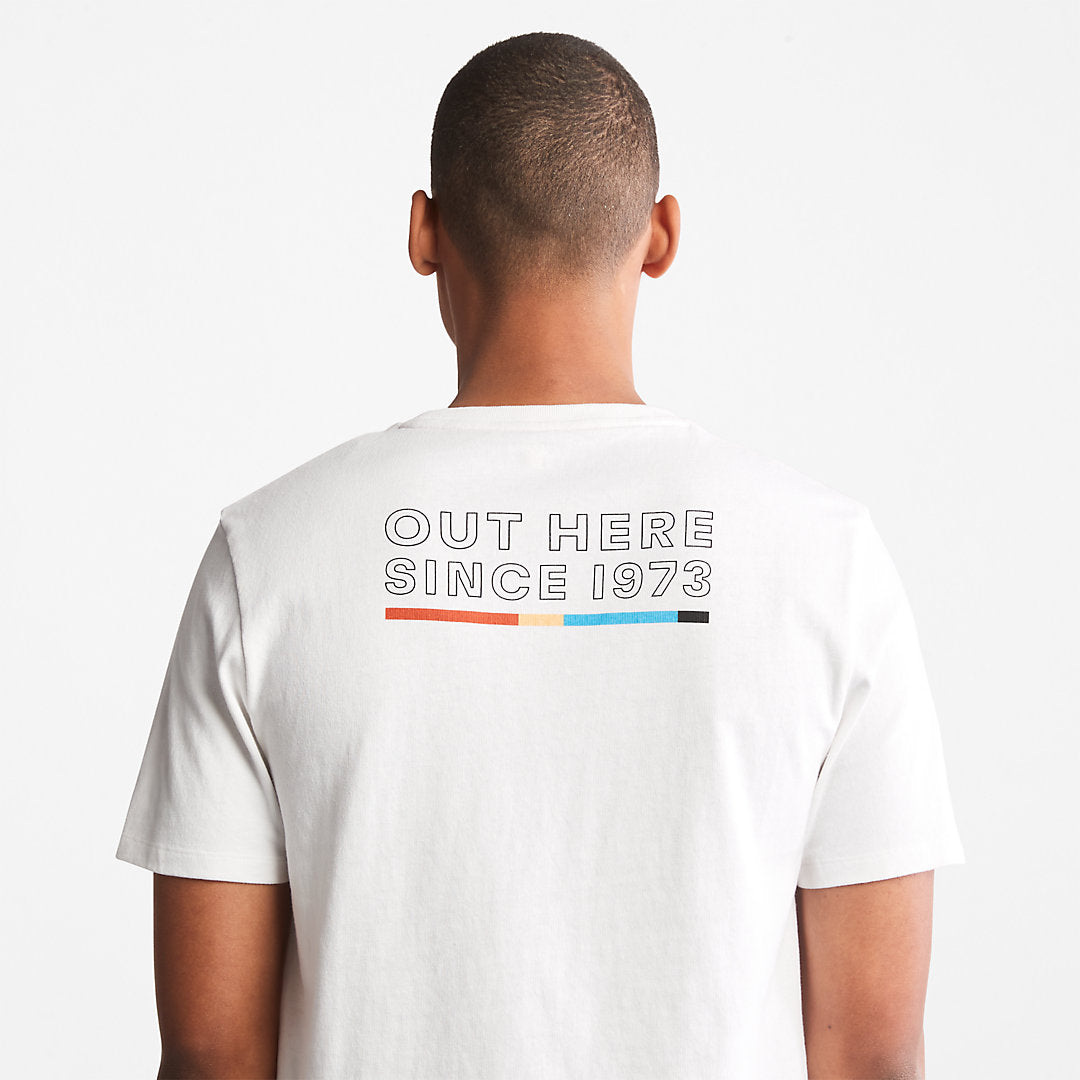 Outdoor Archive T-Shirt for Men in White Timberland US