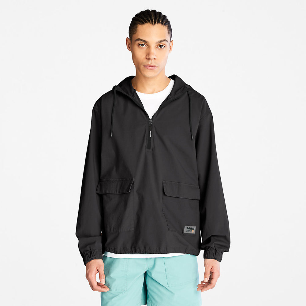 Progressive Utility Anorak for Men in Black Timberland Outlet