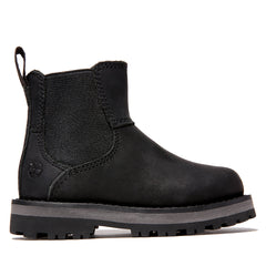 Courma Kid Chelsea Boot for Toddler in Black Timberland Outlet