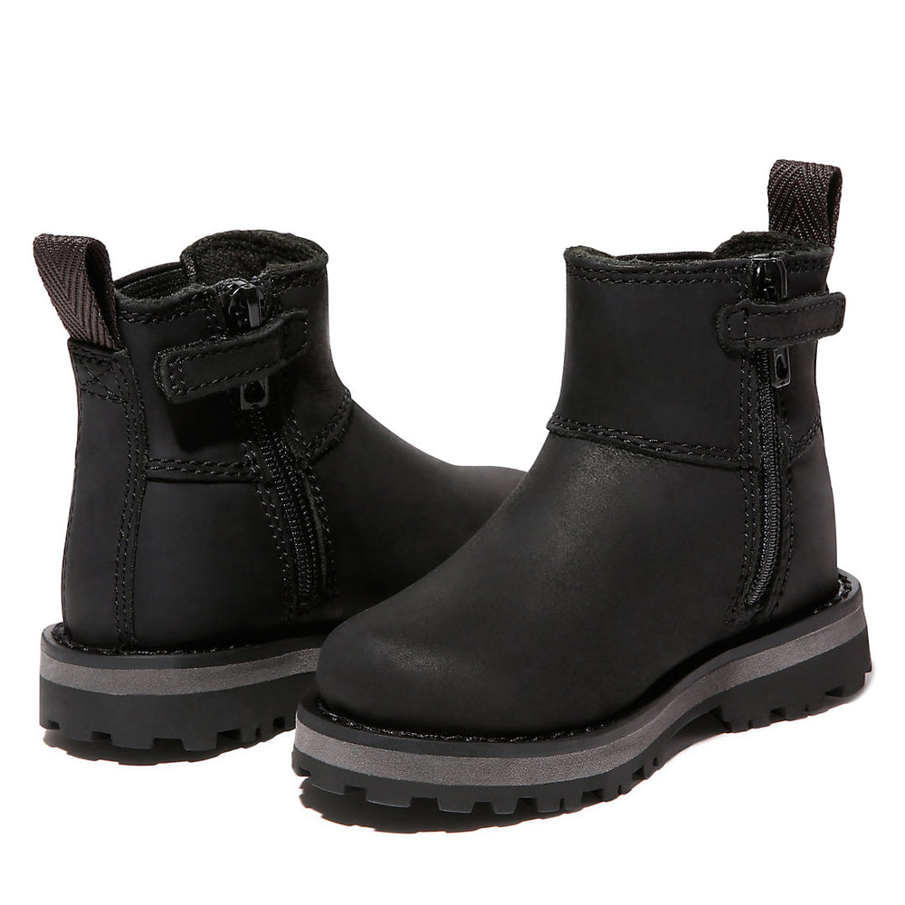 Courma Kid Chelsea Boot for Toddler in Black Timberland Outlet