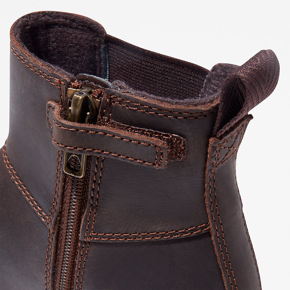 Courma Kid Chelsea Boot for Junior in Dark Brown Timberland Outlet