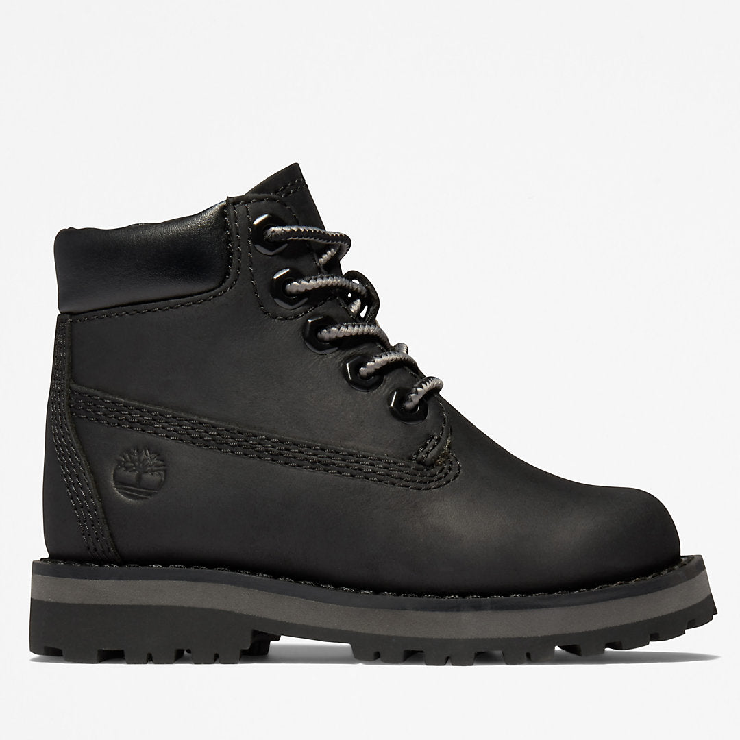 Courma Kid 6 Inch Boot for Toddler in Black Timberland For Sale