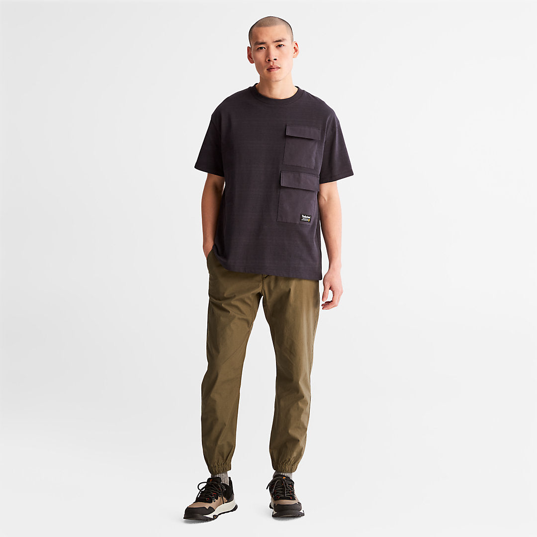 Progressive Utility Multi-pocket T-Shirt for Men in Black Timberland Online