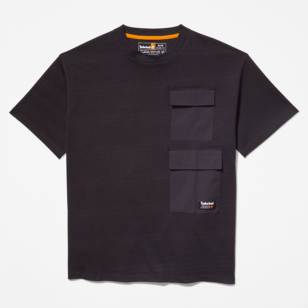 Progressive Utility Multi-pocket T-Shirt for Men in Black Timberland Online