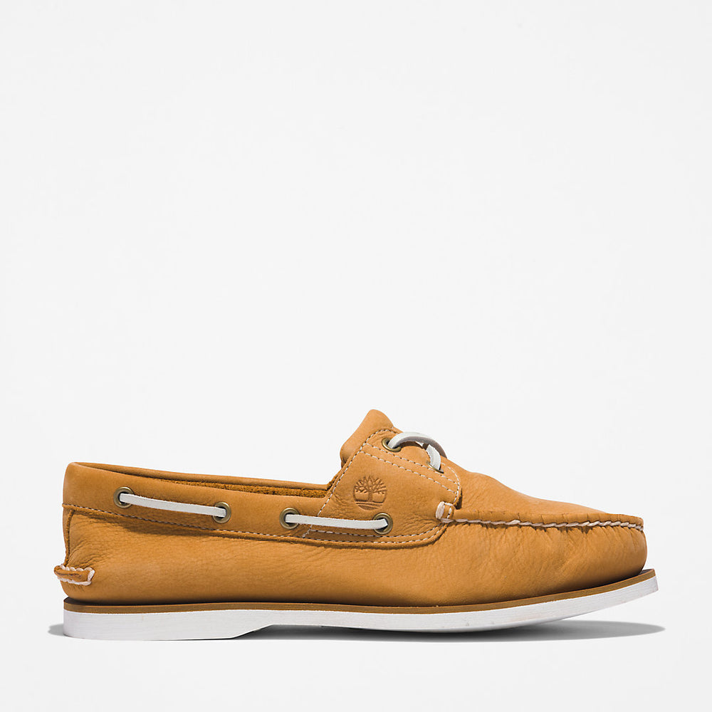 Timberland® 2-Eye Classic Boat Shoe for Men in Light Brown Timberland Sale