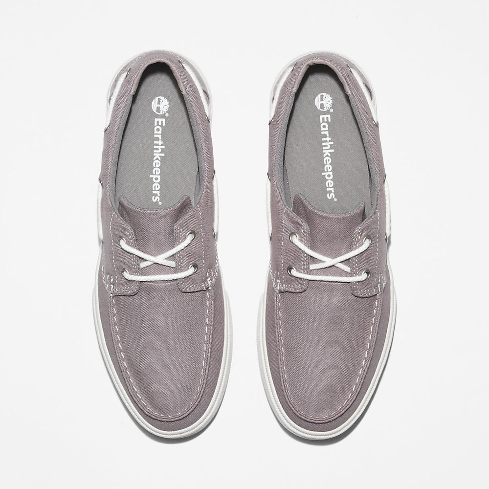 Union Wharf 2.0 EK+ Boat Shoe for Men in Grey Timberland On Sale
