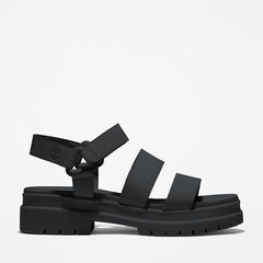 London Vibe Ankle-Strap Sandal for Women in Black Timberland Discount
