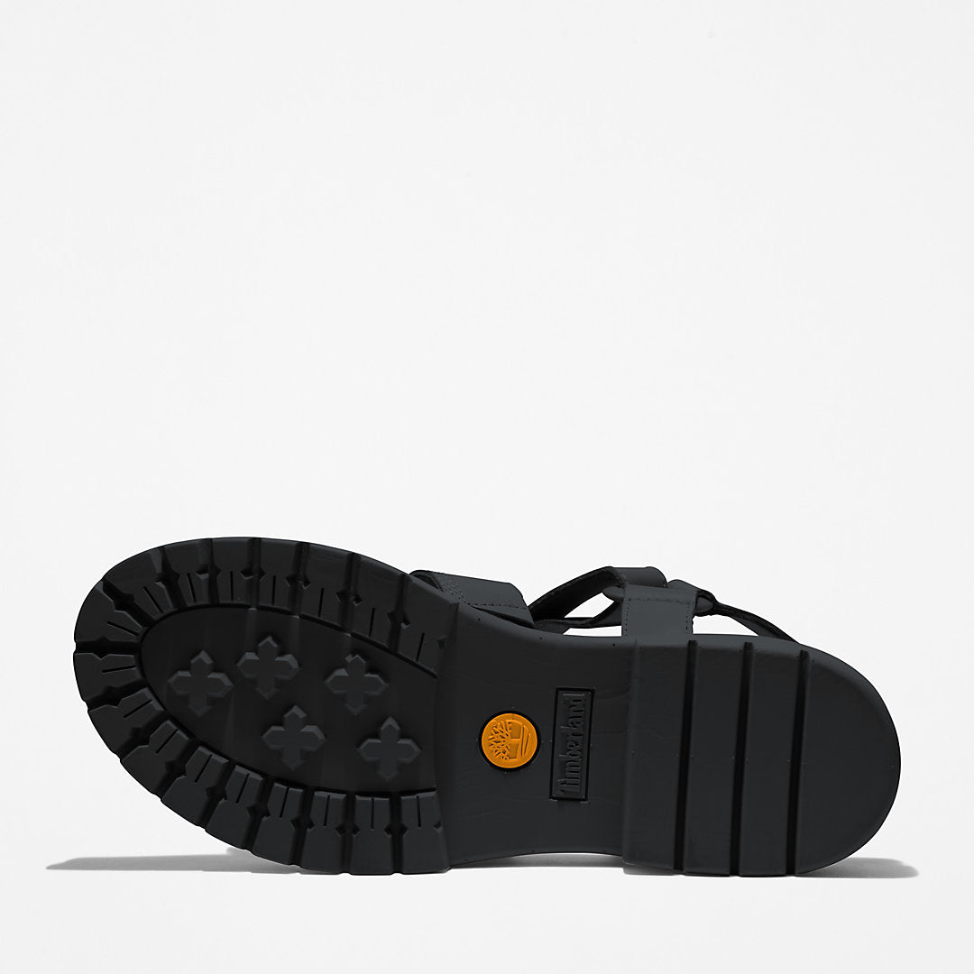 London Vibe Ankle-Strap Sandal for Women in Black Timberland Discount