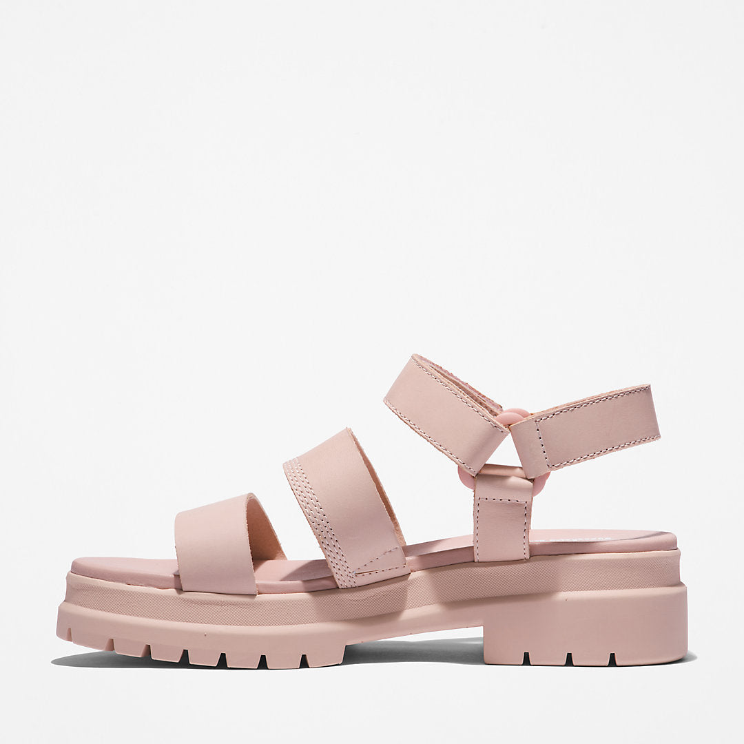 London Vibe Ankle-Strap Sandal for Women in Light Pink Timberland US