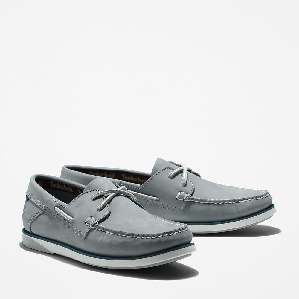 Atlantis Break Boat Shoe for Men in Grey Timberland Outlet