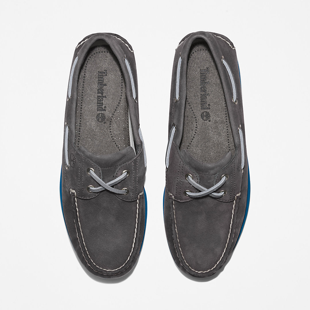 Timberland® 2-Eye Classic Boat Shoe for Men in Dark Grey Timberland US