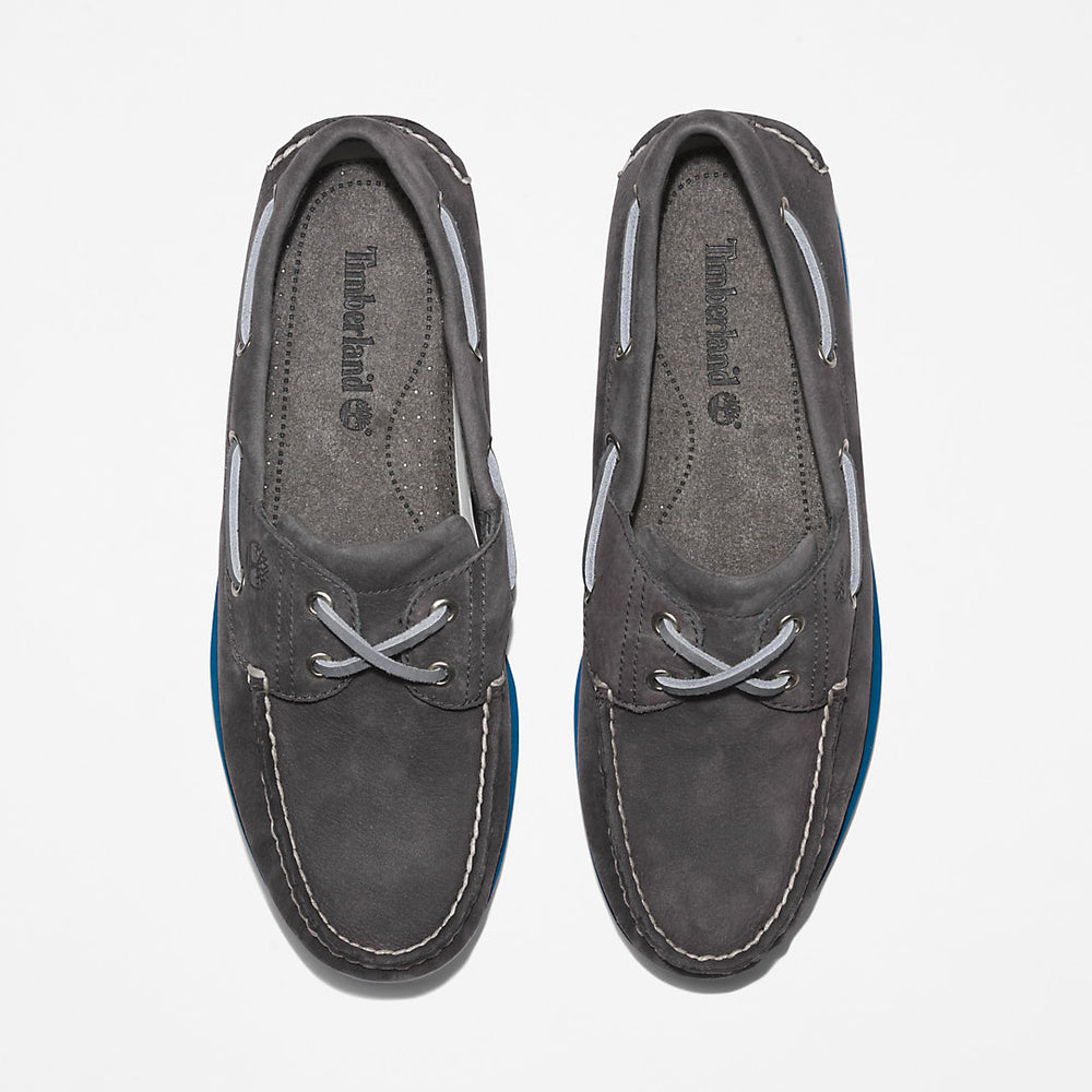 Timberland® 2-Eye Classic Boat Shoe for Men in Dark Grey Timberland US