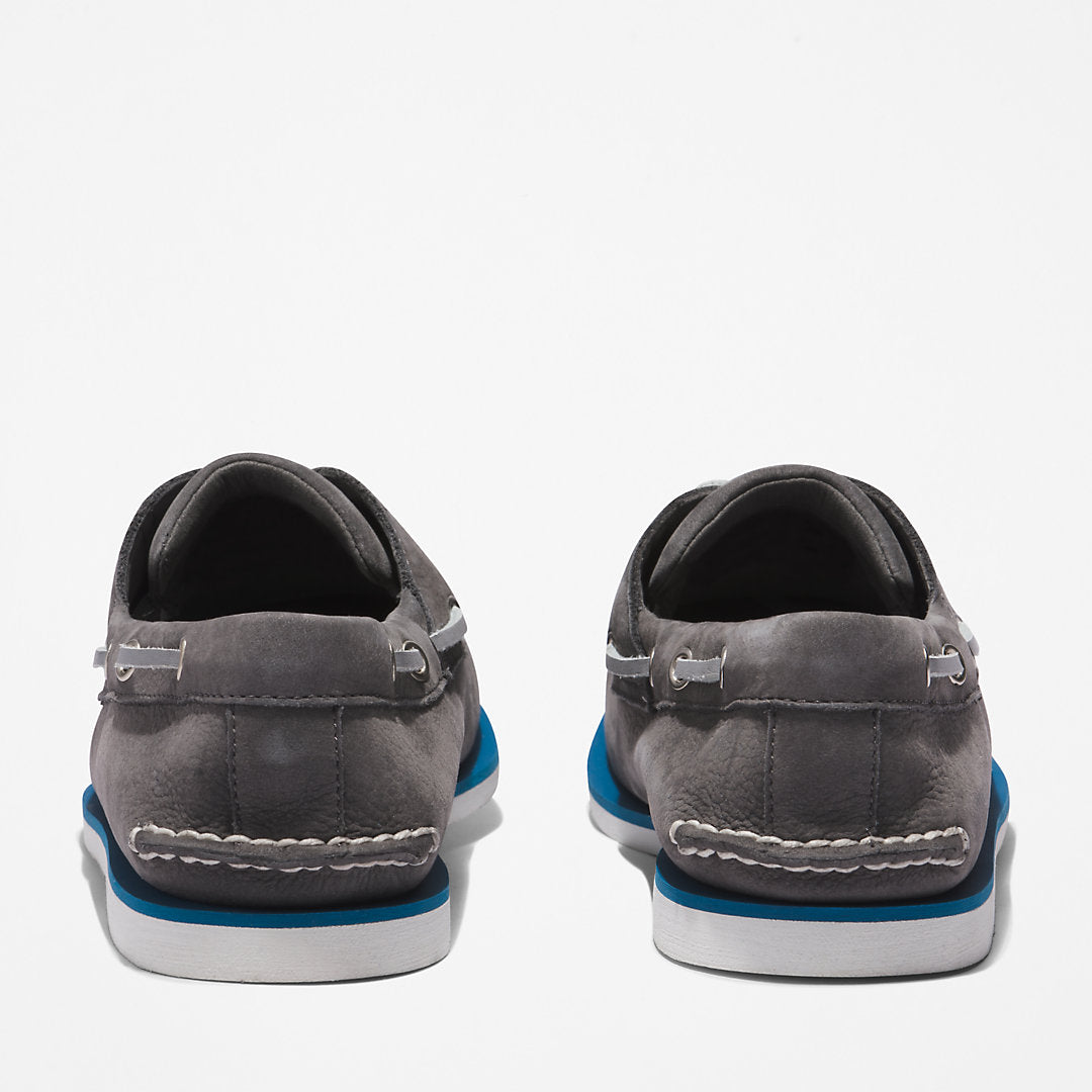 Timberland® 2-Eye Classic Boat Shoe for Men in Dark Grey Timberland US