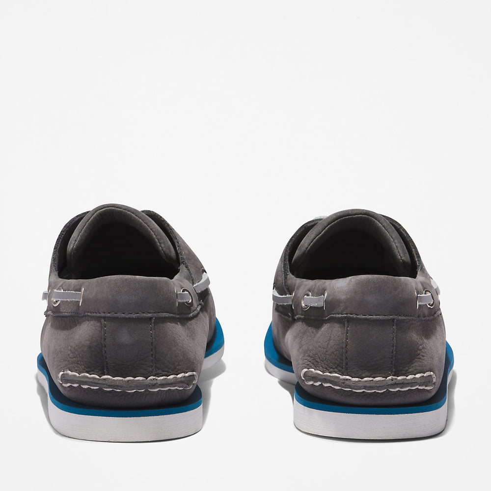 Timberland® 2-Eye Classic Boat Shoe for Men in Dark Grey Timberland US