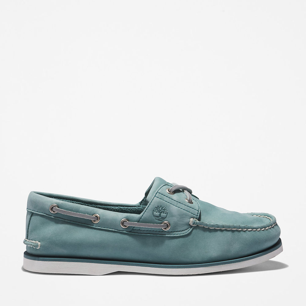 Timberland® 2-Eye Classic Boat Shoe for Men in Light Blue Timberland On Sale