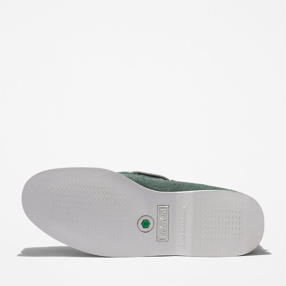Timberland® 2-Eye Classic Boat Shoe for Men in Green Timberland For Sale