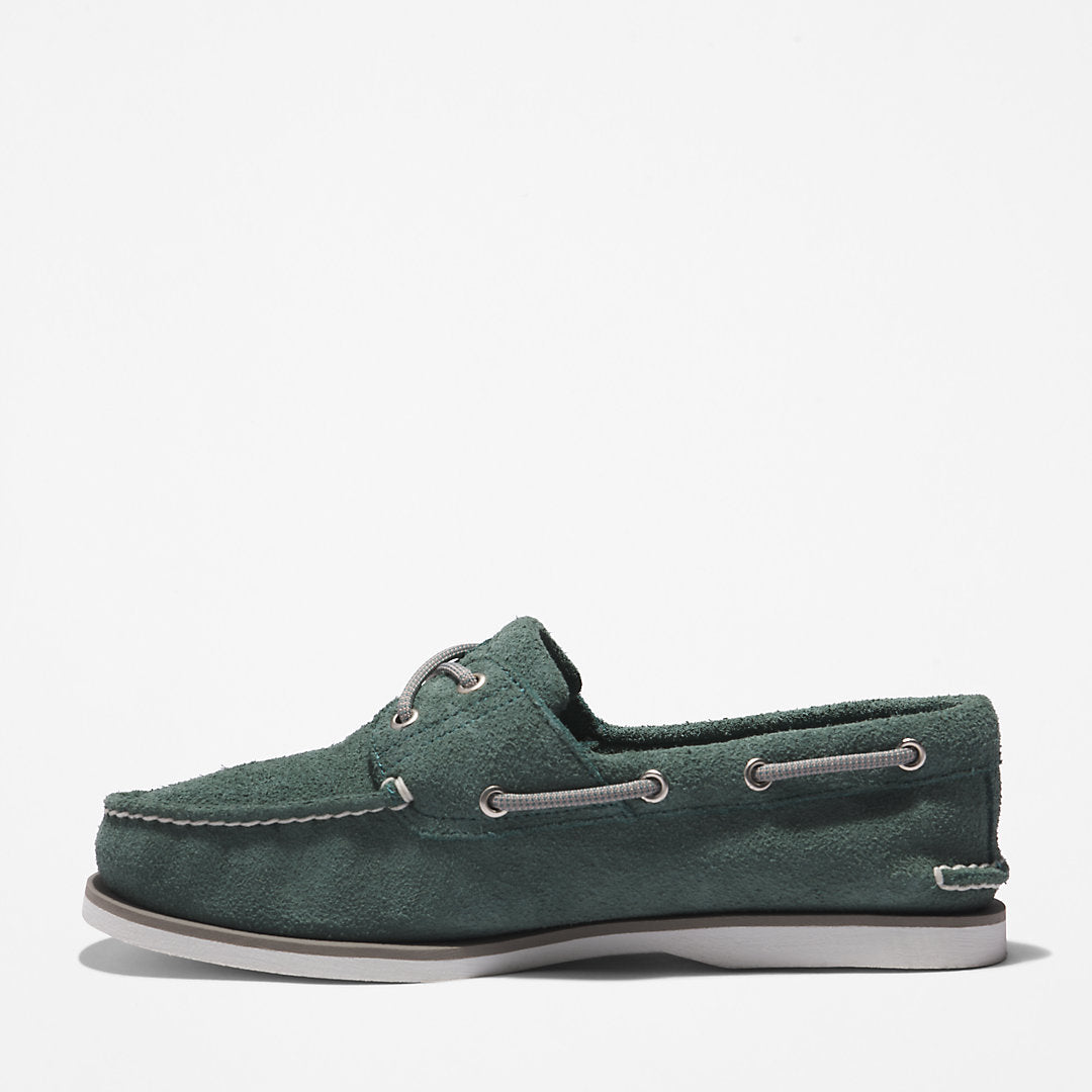 Timberland® 2-Eye Classic Boat Shoe for Men in Green Timberland For Sale