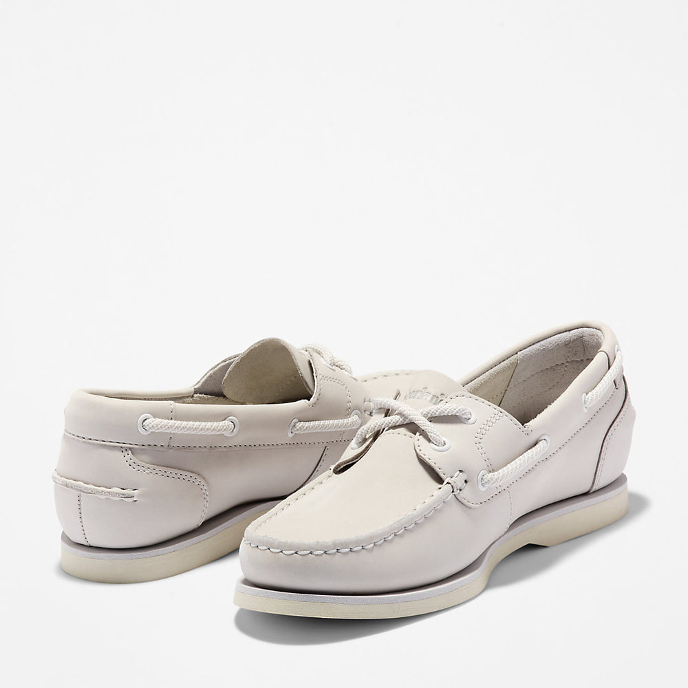 Classic Boat Shoe for Women in Grey Timberland Outlet