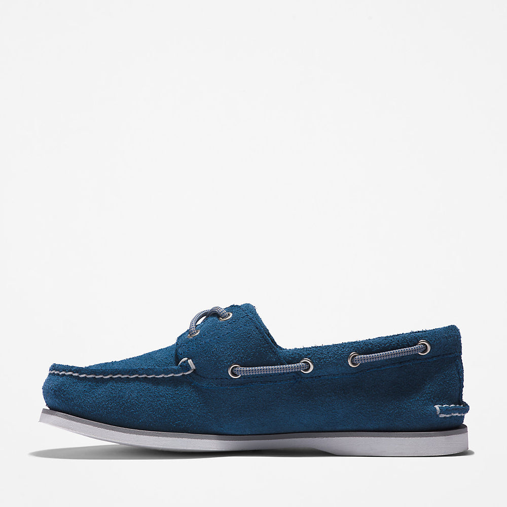 Timberland® 2-Eye Classic Boat Shoe for Men in Blue Timberland On Sale