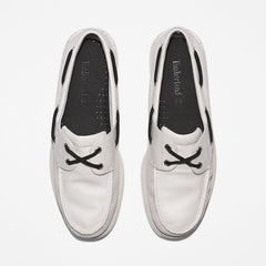 Timberland® 2-Eye Classic Boat Shoe for Men in White Timberland For Sale