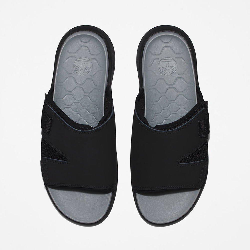 TBL® Whitehaven Slide Sandal for Men in Black Timberland For Sale